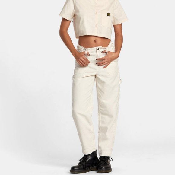 Recession Workwear Pant size 28 in Latte - Picture 1 of 4